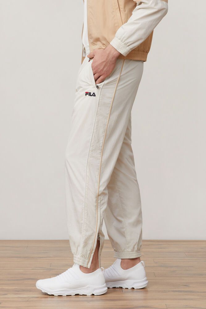 Fila Pants Mens White - Milano Track - Philippines 4085269-SL